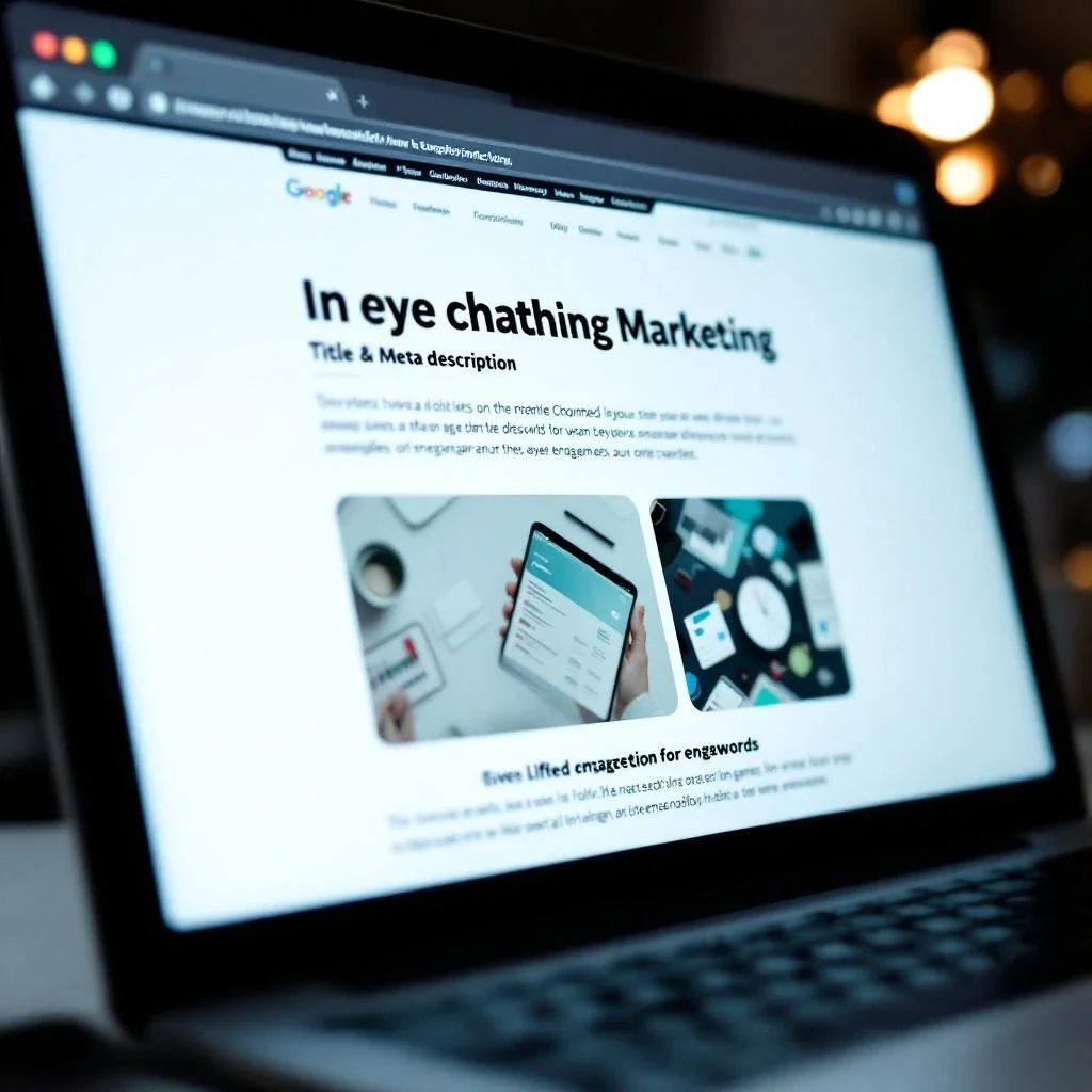 展示一個吸引人的頁面標題與描述的示例