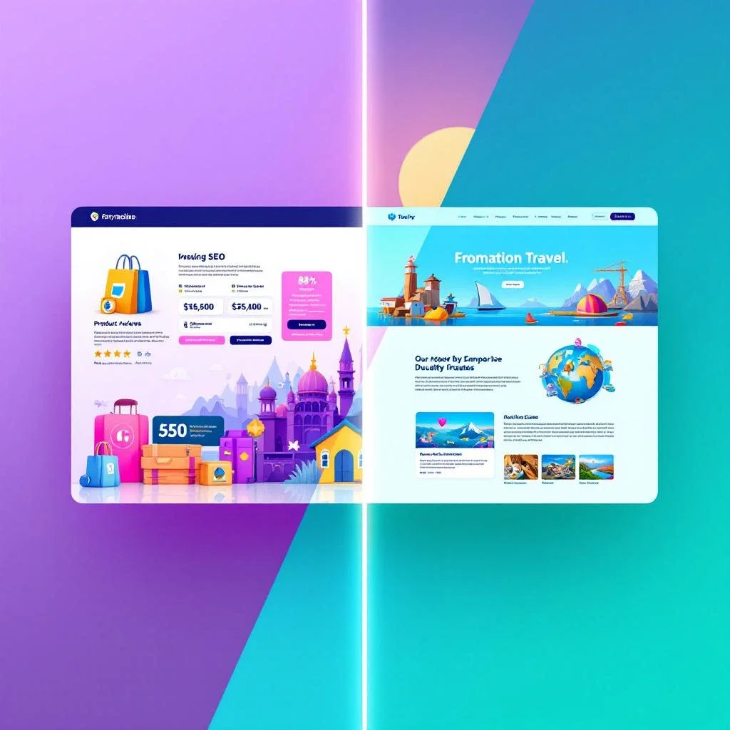 展示電子商務和旅遊網站的 SEO 實踐差異
