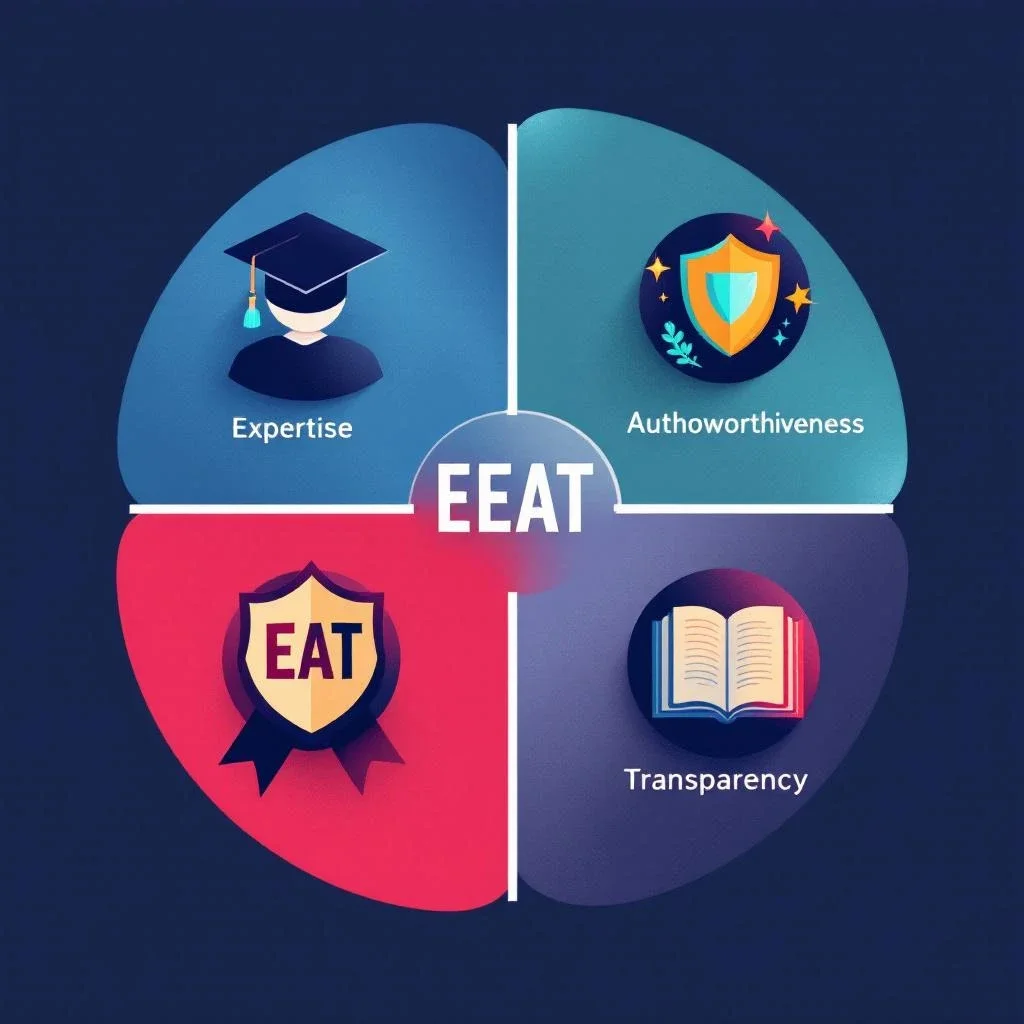 展示 EEAT 的四大核心元素