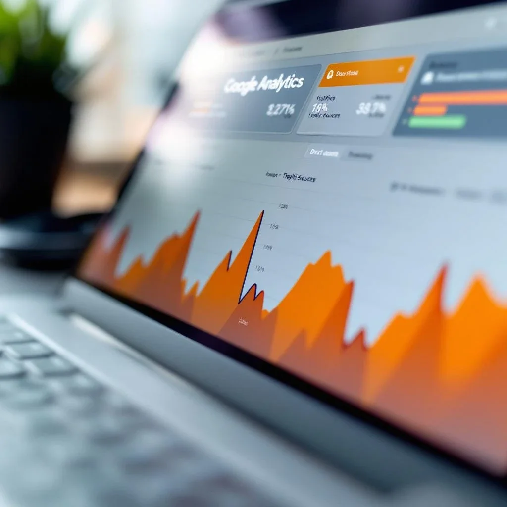 這張圖會呈現流量追蹤工具的界面