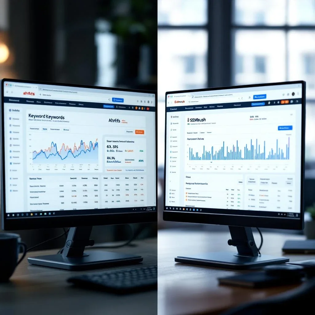 這張圖會呈現關鍵字研究中針對搜尋意圖的分析畫面。