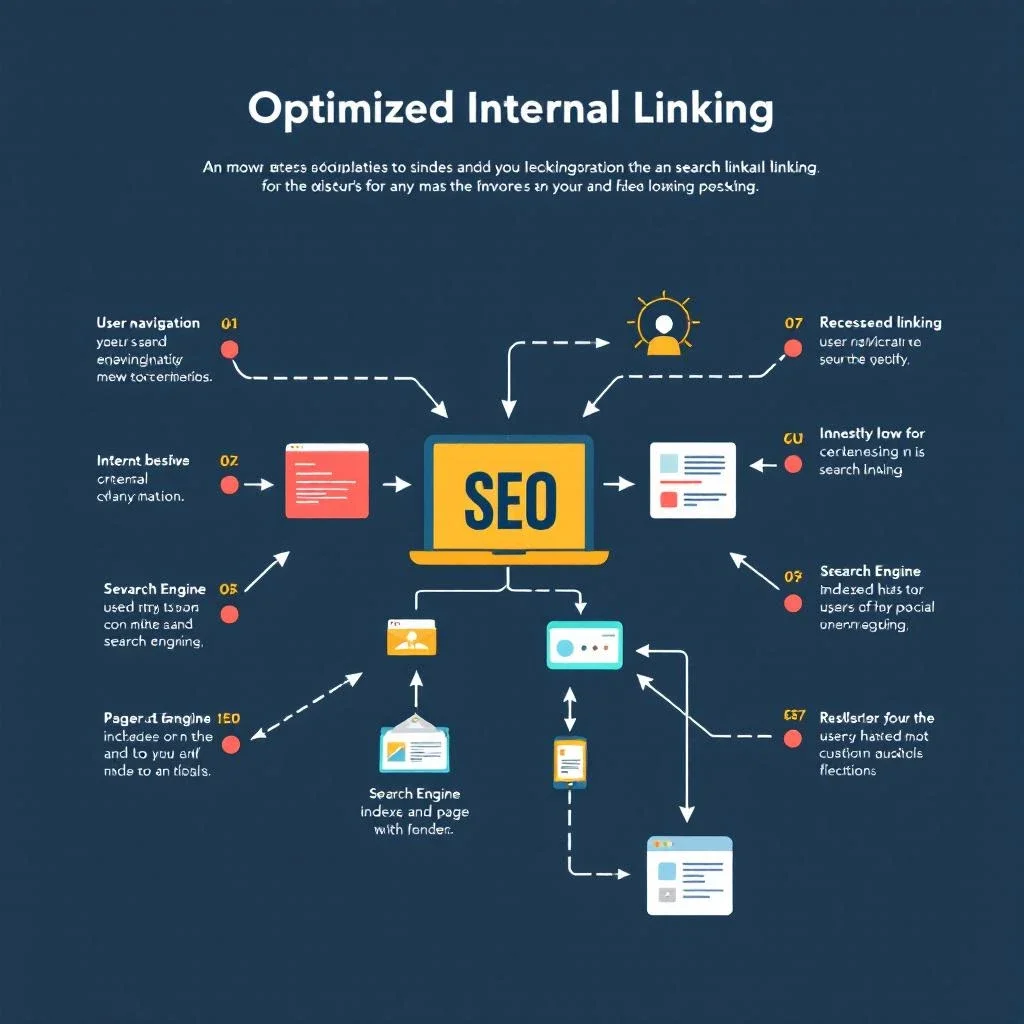這張圖顯示網站內部連結的最佳設計