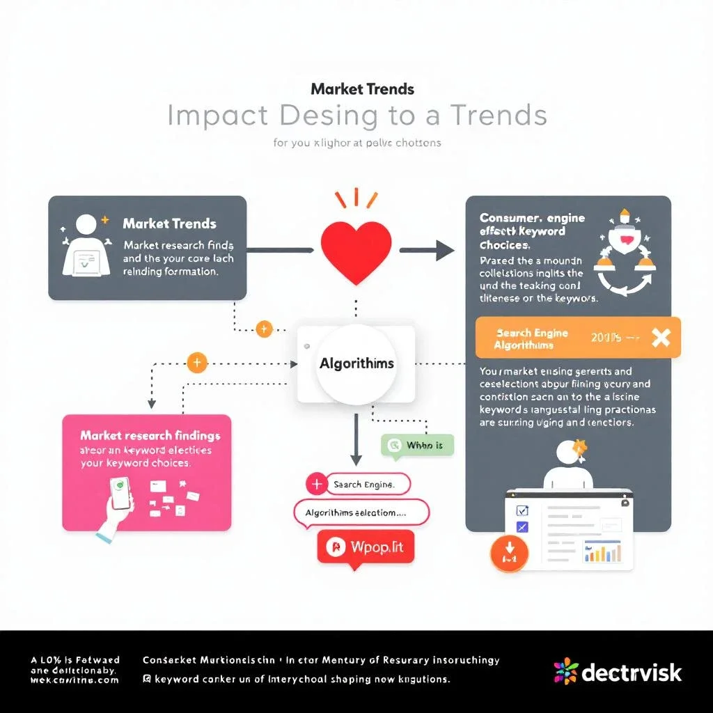 市場趨勢與關鍵字選擇的關聯性圖解
