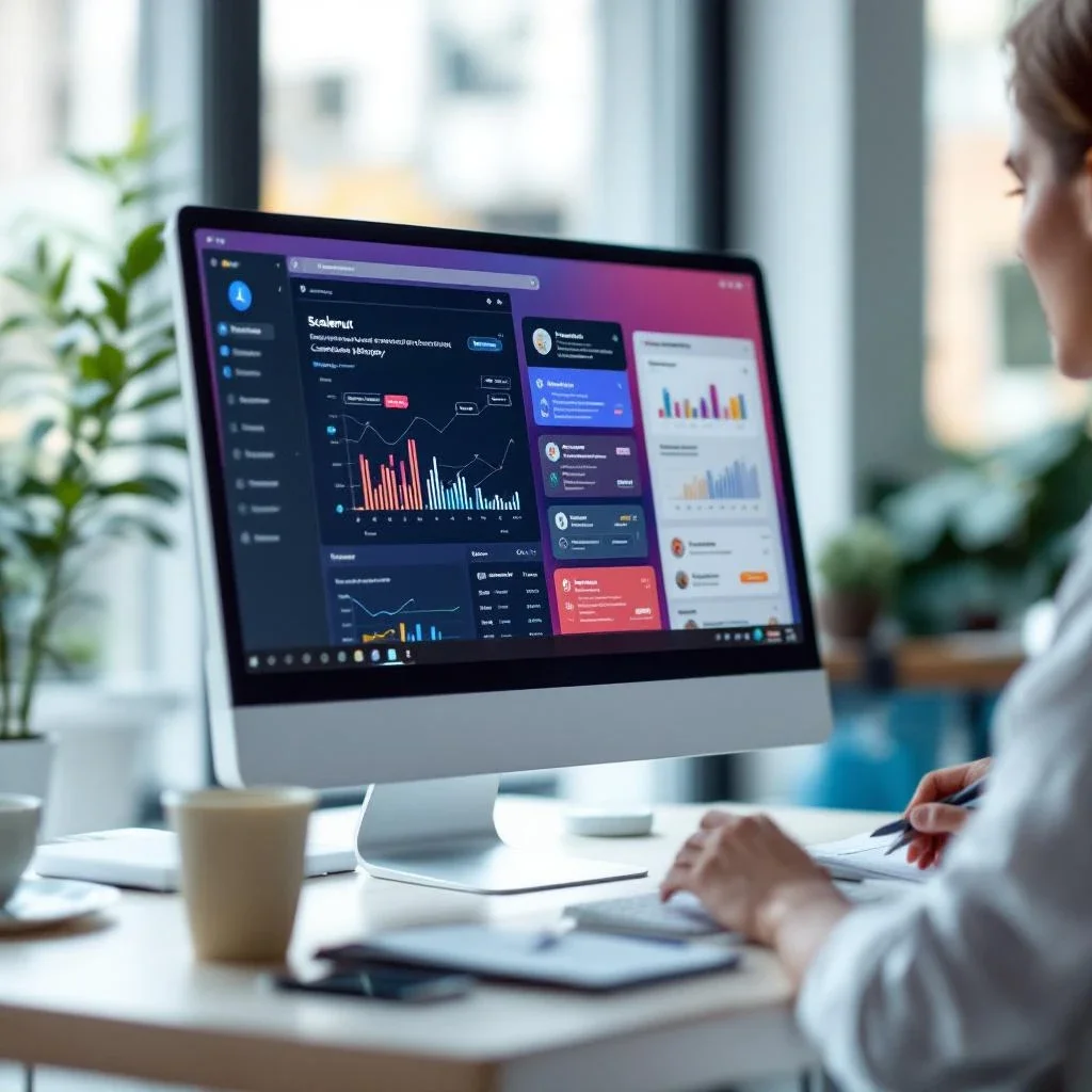 一個場景展示AI寫作平台的使用