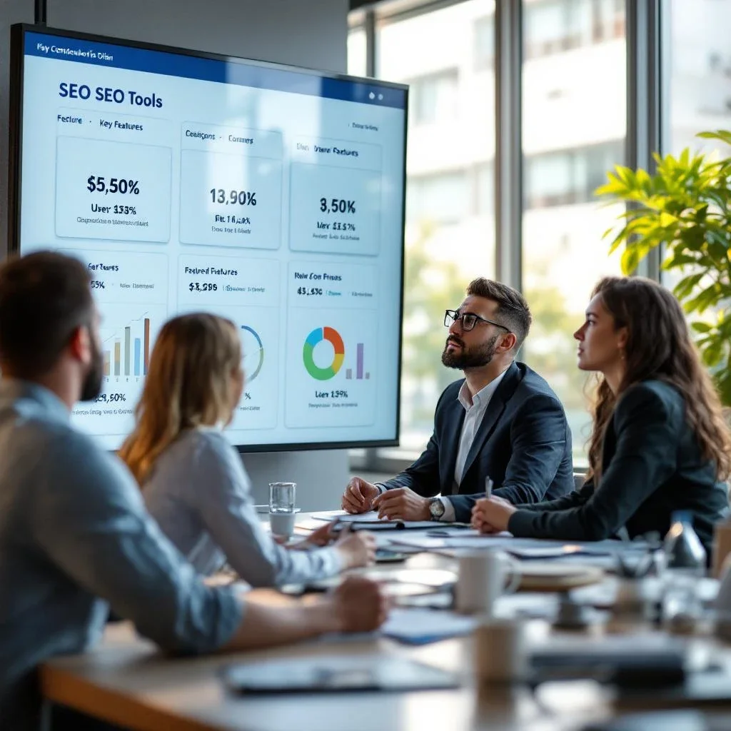 展示用戶面對多種 SEO 工具的困惑