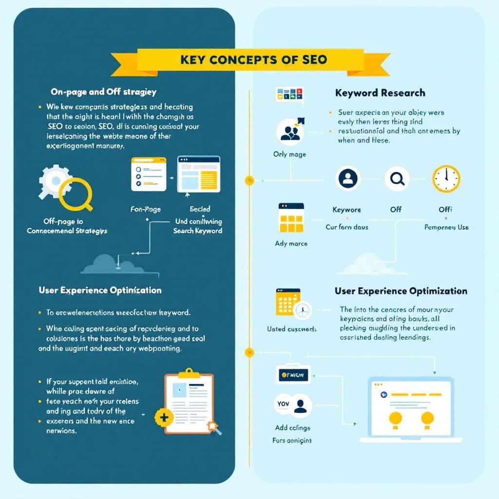 這張圖展示SEO的重要性與基本概念