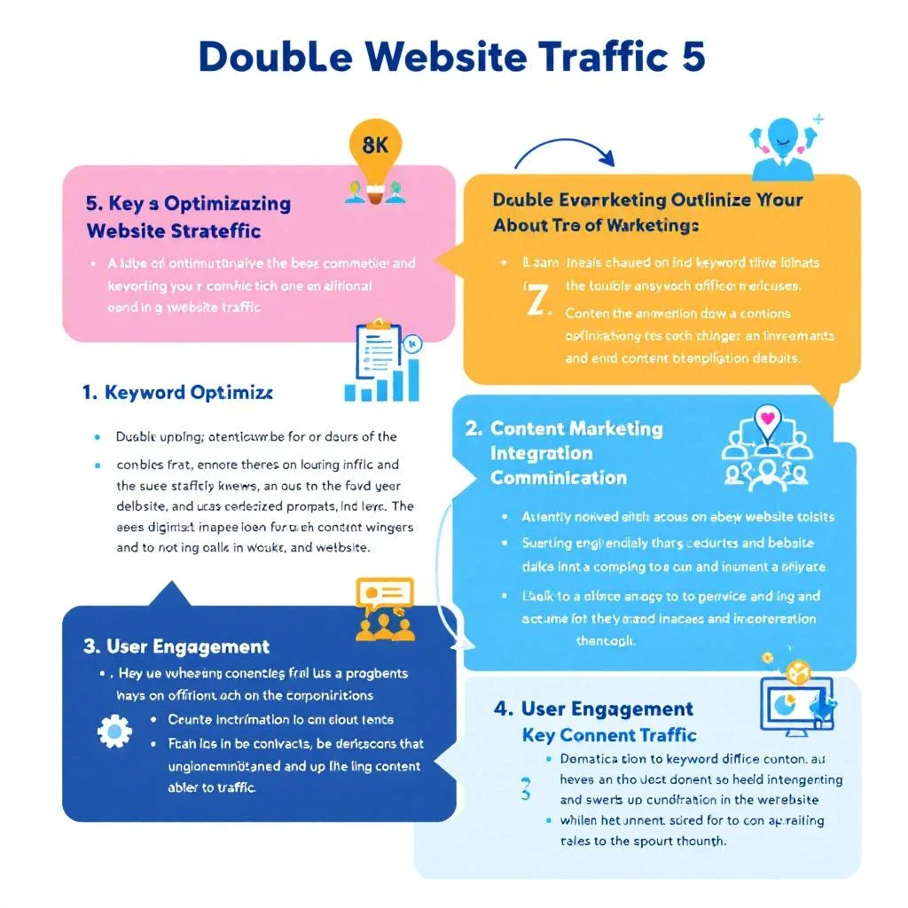 展示網站流量翻倍的策略步驟