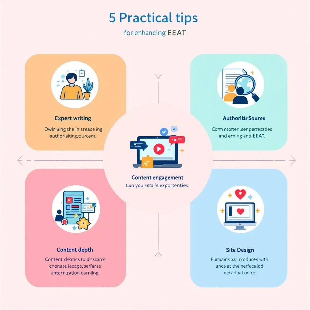 展示提升 EEAT 的技巧