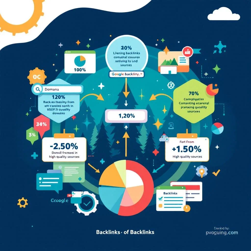 這張圖會呈現反向連結的多樣性