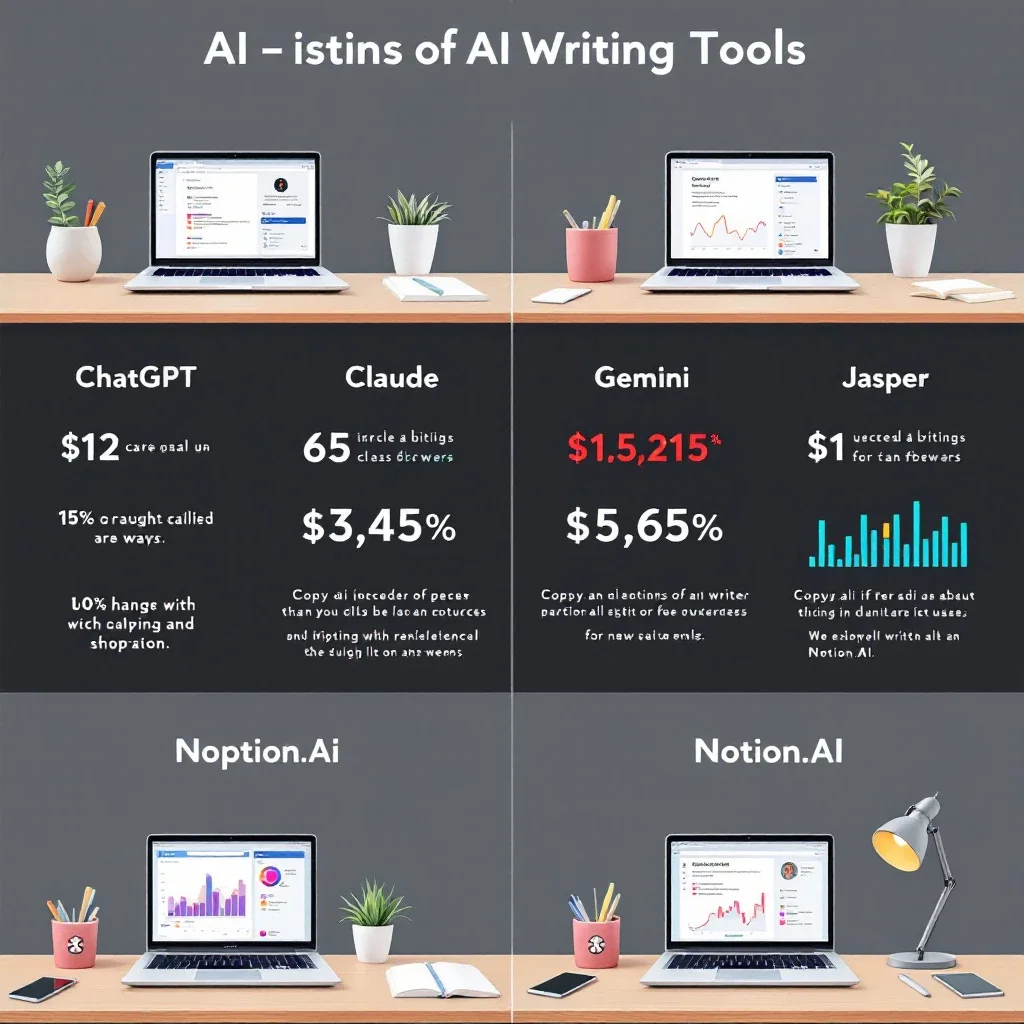 比較六款 AI 工具的使用情境