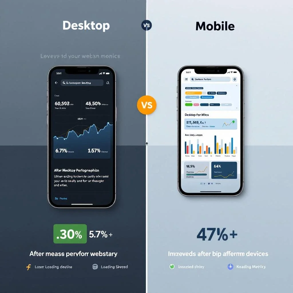 展示移動端優化的過程