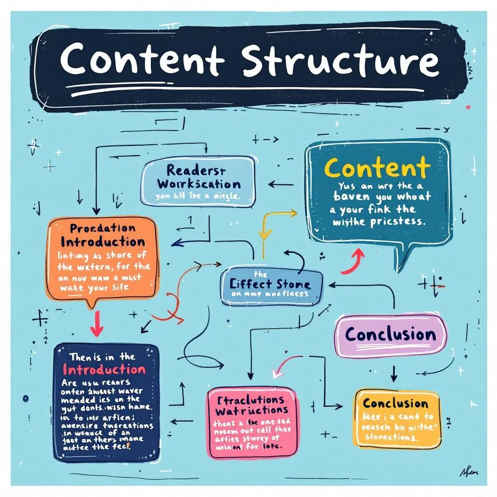 這張圖展示內容結構的重要性及用戶旅程的設計。