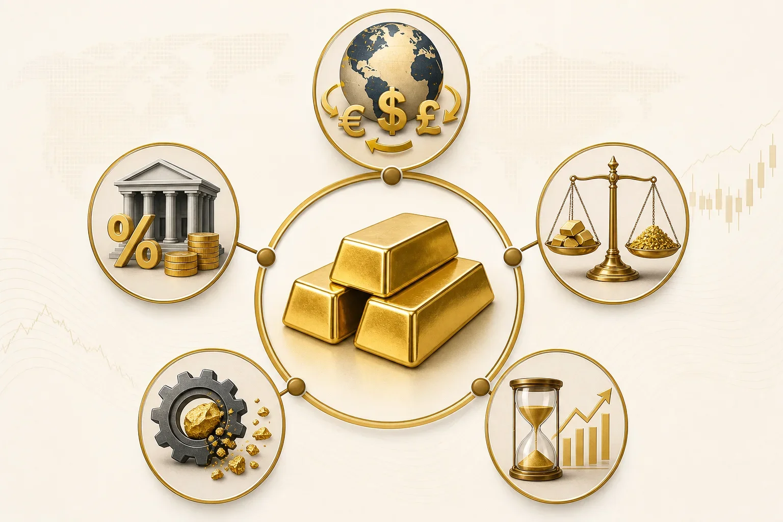 分析影響黃金金條投資回報率的五個關鍵因素