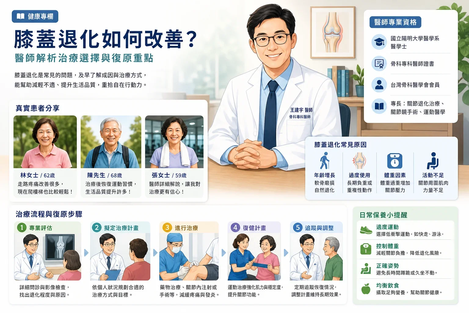 展示數位行銷技巧的醫療文章結構與內容規劃